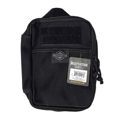 Maxpedition Beefy Pocket Organizer Black 1000D Nylon Large Carry Handle #0266B