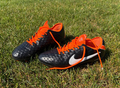 Nike Tiempo Legend 8 Elite FG – black/orange