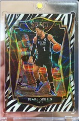 2020-21 Select Blake Griffin Zebra Prizms Basketball Card SSP Rare