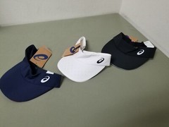 New Asics Adjustable PF Visor. 3 Colors To Choose.