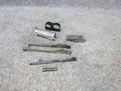 JC HIGGINS MODEL 20, 12 GA, ACTION PARTS. VERY GOOD USED COND