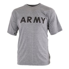 Authentic US Army Physical Fitness T-Shirt XL Improved Physical Fitness Uniform