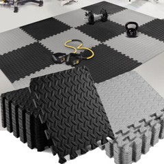 Puzzle Exercise Mat EVA Interlocking Foam Floor Tiles for Gym Mat Floor Padding