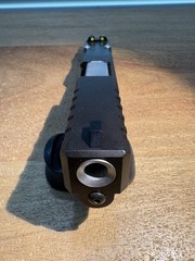 Unbranded Glock 19 gen 1 -3 Complete Upper slide 9 mm with r m r ,fluted barrel