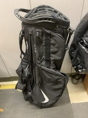 Nike Air Hybrid Carry Golf Bag Black/Grey with Individual Club Slots. EXCELLENT