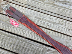 CWD Two Tone Brown Padded Classic Hunter English Girth – 56″-140cm – NWT!