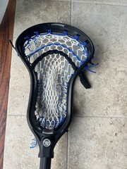 New Warrior EVO Krypto Pro Attack Lacrosse Shaft (2023) w/Warrior Burn Head