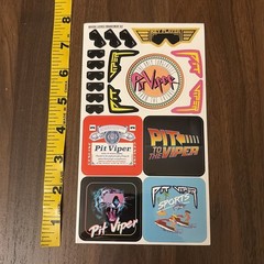 AUTHENTIC Pit Viper Sticker Sheet ‘Pit Viper Sunglasses’ Awesome!!!!