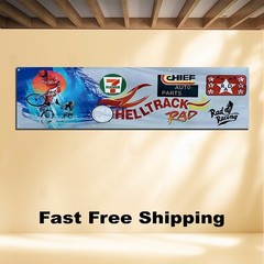 RAD BMX 2’X8′ BANNER FLAG HELLTRACK RAD RACING