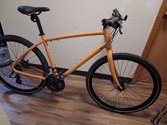 REI Co-op Cycles CTY 1.1 Hybrid Commuter Bicycle Orange – LARGE (READ DESCPTON.)