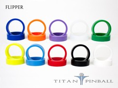 Pinball Flipper Rubber Rings – Competition Silicone – Multiple Colors – Set of 2