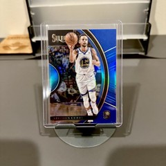 2017-18 Select Stephen Steph Curry Concourse Blue Prizm /299 SP Rare Color Match
