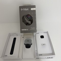 Fitbit Sense 2 Advanced Health and Fitness Smartwatch – Shadow Grey/Graphite A 9