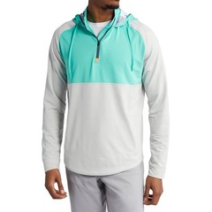 NEW Men’s Swannies Logan Colorblock 1/4 Zip Hoodie – Choose Size