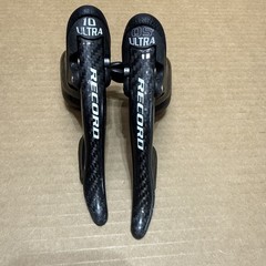 Campagnolo Record Carbon Fiber 10 Speed Ergopower Levers Shifters hhj09