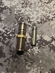 DILLON PRECISION POWDER THROUGH DIE RELOADING POWDER DIE RELOAD WITH A FUNNEL