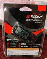 3D Trisport 3D Pedometer by Realalt, Model RTS01, New