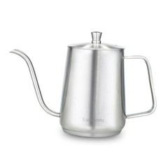 Gooseneck Pour Over Coffee Kettle 30 fl oz Stainless Steel Hand 30 oz Silver