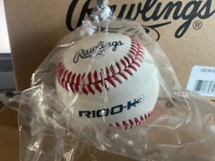 Rawlings R100 H3 High School Baseball Full Grain Leather Durable Design 6 Pack