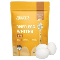 EXP:06/25/2026 Judee’s Gluten Free Dried Egg White Protein Powder – Pasteurized,