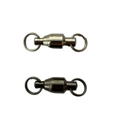 Ball Bearing Swivel with Split Rings – Sizes #0 thru #4