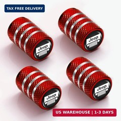 Tire Valve Stem Cap Cover for Jeep Belt O-Ring Seal Corrosion Resistant tire Val