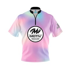 Custom Name Motiv Cotton Candy Skies Bowling Jersey Shirt S-5XL NEW