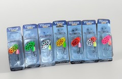 Blue Fox Vibrax Spinner – Lot of 7 Lures – Size #4 Mid Depth Fishing Lures