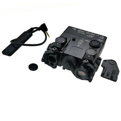 Compact CNC Machined Blue Laser + IR Laser + 500 Lumen LED Weapon Light