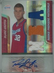 2009-10 Absolute Memorabilia BLAKE GRIFFIN Rookie Premiere Materials RC /499!