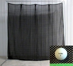 Golf Net Baffle 10′ x 10′ Replacement Home Practice Golf Baffle Netting Screen