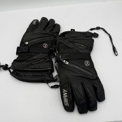 E7 Swany X-Cell Men’s Gloves, Black Leather, Size Large