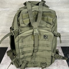 USCCA Tactical Backpack Green MOLLE Adjustable Straps Military Bag Patch