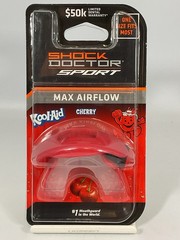 Shock Doctor Max Airflow Flavor Lipguard in Kool-Aid Cherry One Size Fits Most