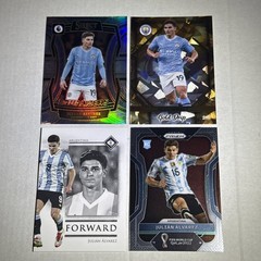 2024 Prizm RC, Futera, Cracked Ice Gold Drip, Equalizers, Julian Alvarez
