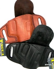 CLOSEOUT! Right Hand Extra Protection Quick Draw Leather Belt Holster – CHOOSE