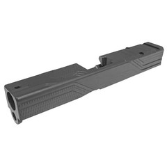 Shark Coast Tactical Lido Stripped Slide For Glock 19Gen5 Optic Ready Black G19