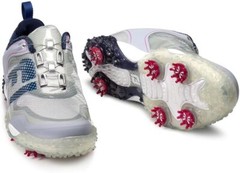 [NEW]FootJoy Freestyle Soft Spike Golf Shoes-57334 (Gray/Navy/Berry). 7.5W/8W