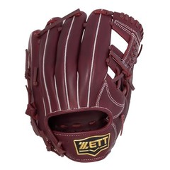 ZETT Soft Steer Baseball Glove All-Around Right-Handed Throw Bordeaux Brown Size
