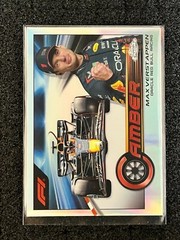 2023 Topps Chrome Formula 1 F1 Max Verstappen Amber