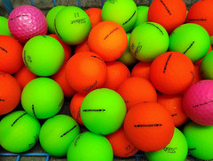 50 Titleist Velocity 5A Multi Color Pre Owned Golf Balls ( 4 dozen + 2 extra )