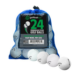 Golf Ball Nut – Recycled Golf Balls for Callaway Mix – 4A Near Mint Quality