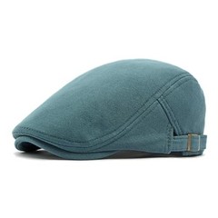 Men’s Cotton Flat Ivy Gatsby Newsboy Driving Hat One Size Cotton Haze Blue
