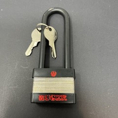 Ruger Factory Gun Lock 5 Inches Long Includes 2 Keys – Black With Red Letters