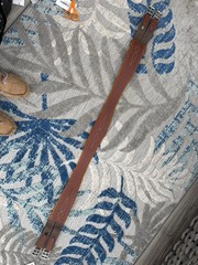 Devoucoux Brown/Brown Padded Hunter English Girth – 56″-140cm – NWT!
