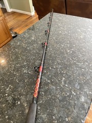 Vintage penn mariner stand up rod 660 CHST 6’ 30-80 lb Excellent Boat Rod