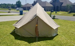 Traveler 300 Canvas Bell Tent, 1-3 people – 9 ft 10 in, Mint Condition