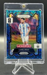 LIONEL MESSI 2026 Panini Prizm Monopoly World Cup Blue Wave Prizm #1