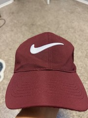 Nike Golf Hat – Maroon – Adult Unisex One Size Fits Most Cotton polyester Sports