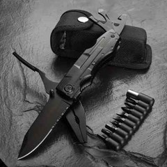 18-in-1 Multi Tool Knife Folding Pocket Pliers Outdoor Survival Tool w/ Sheath